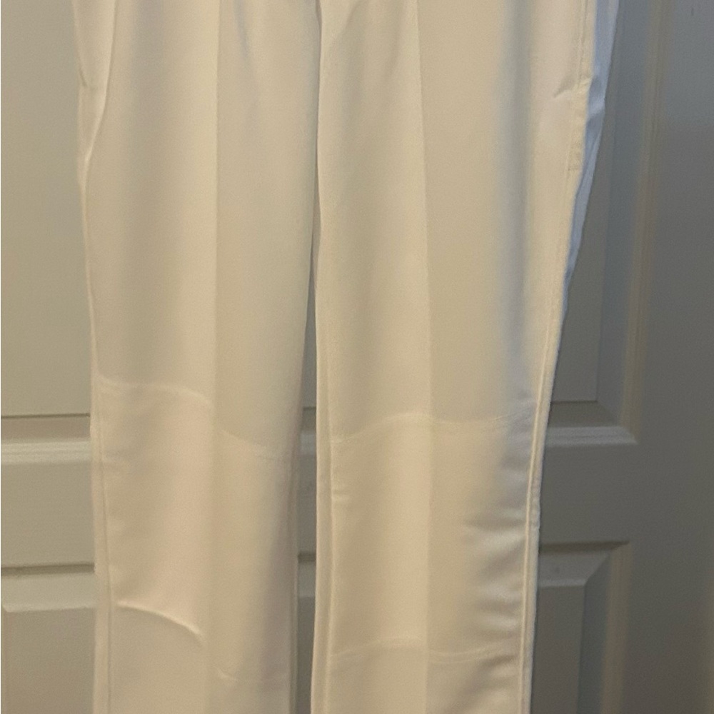 Adidas White‎ Athletic Pants